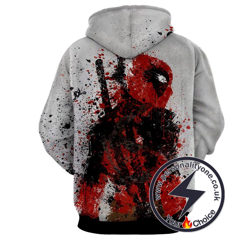 Deadpool - Deadpool 3D - Hoodies